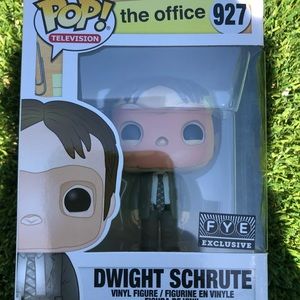 Dwight Schrute Fye Exclusive POP & F socks bundle